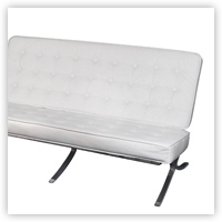 White Leather Sofa